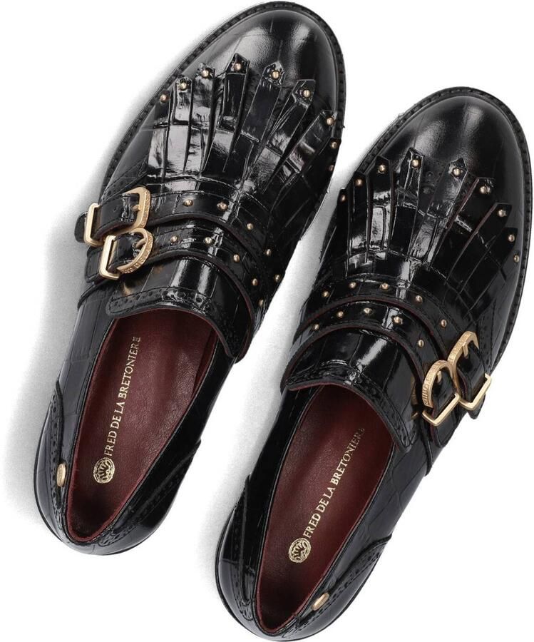 FRED DE LA BRETONIERE Loafers Dames Paris Eros Lakleer Zwart - Foto 5