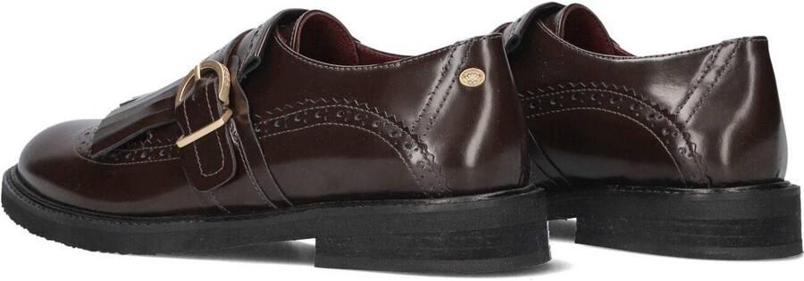 FRED DE LA BRETONIERE Loafers Dames Paris Groove Lakleer Bruin - Foto 3
