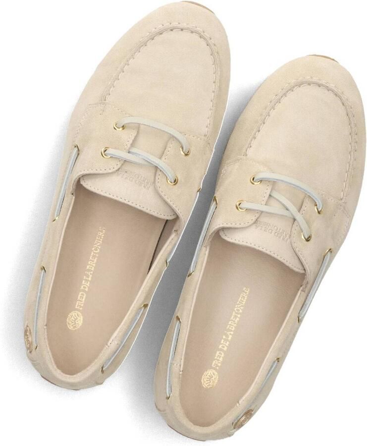 FRED DE LA BRETONIERE Mocassins Dames Uta Mocca Suède Beige - Foto 5