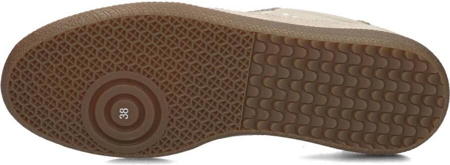 FRED DE LA BRETONIERE Lage Sneakers Dames Pearl Sign Leer Beige - Foto 3