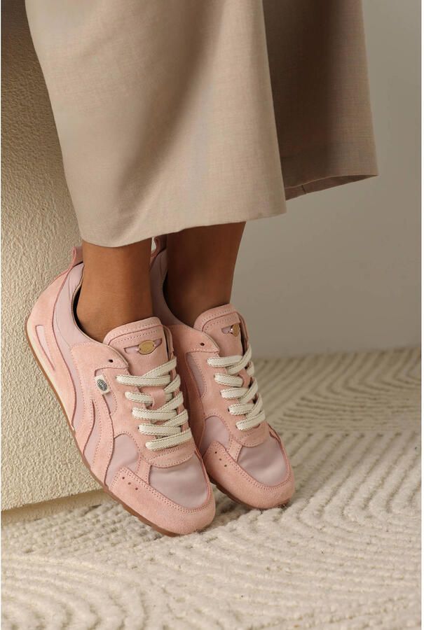 Fred de la bretoniere Uta More sneaker nylon pastelroze - Foto 2