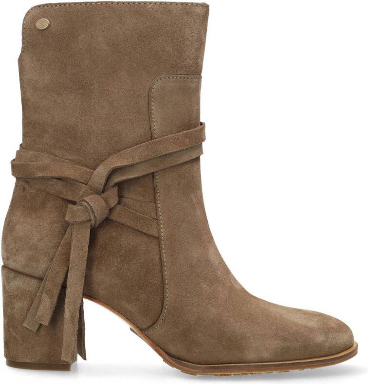 FRED DE LA BRETONIERE Dames Gia Stella Maat: 38 Materiaal: Suède Kleur: Taupe - Foto 2