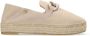 Fred de la Bretoniere June Chain suède espadrilles beige - Thumbnail 1