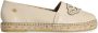 Fred de la Bretoniere MIili Lily B leren espadrilles beige - Thumbnail 1