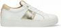 Fred de la Bretoniere 101010384 Lage sneakers Leren Sneaker Dames Wit - Thumbnail 2