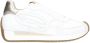 FRED DE LA BRETONIERE Lage Sneakers Dames Yentl Sign Maat: 38 Materiaal: Leer Kleur: Wit - Thumbnail 1