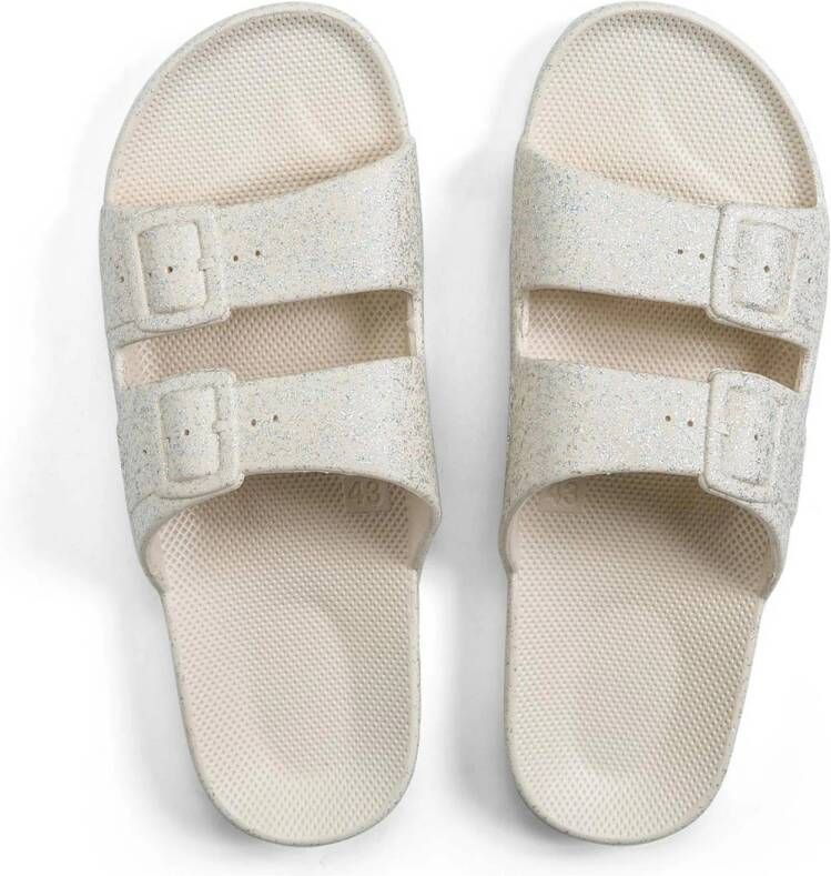 Freedom Moses Zilveren Slippers Fancy - Foto 2