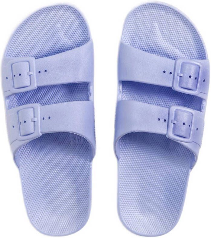 Freedom Moses Slippers Slides Vegan Hydra Lila