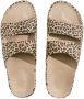 Freedom Moses slippers met panterprint beige Meisjes Kunststof Panterprint 30 31 - Thumbnail 1