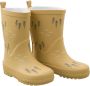 Fresk regenlaarzen kids Geel Rubber All over print 21 - Thumbnail 1