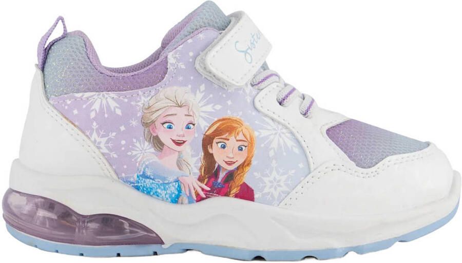 Frozen sneakers wit paars