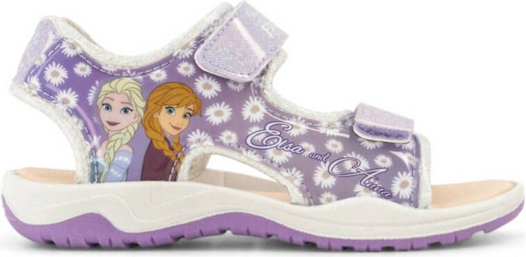 Frozen sandalen lila