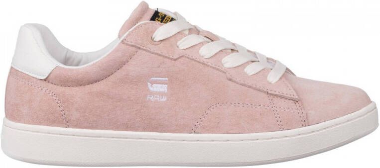 G-Star Klassieke Lage Suede Sneaker Pink Dames