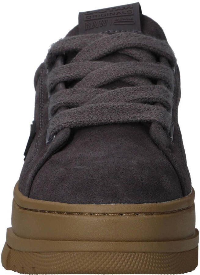 G-STAR suède sneakers aubergine