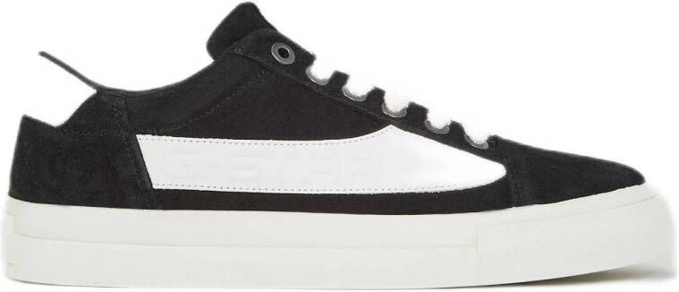 G-STAR Loom BSC W suède sneakers zwart wit