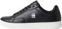 G-Star G STAR RAW Cadet Leather Heren Sneakers Sportschoenen Schoenen Zwart 2142 002509 BLK - Thumbnail 1