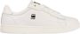 G-Star G STAR RAW Cadet Leather Dames Sneakers Sportschoenen Schoenen Wit 2141 002510 WHT - Thumbnail 2