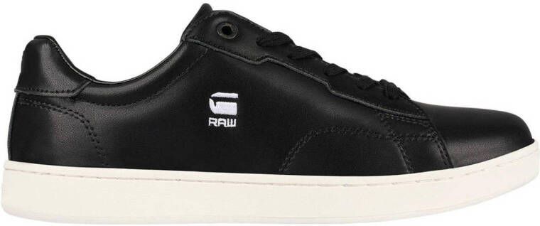 G-Star G STAR RAW Cadet Leather Dames Sneakers Sportschoenen Schoenen Zwart 2141 002510 BLK