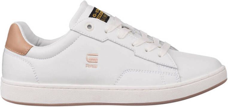 G-Star RAW Cadet sneakers wit lichtroze