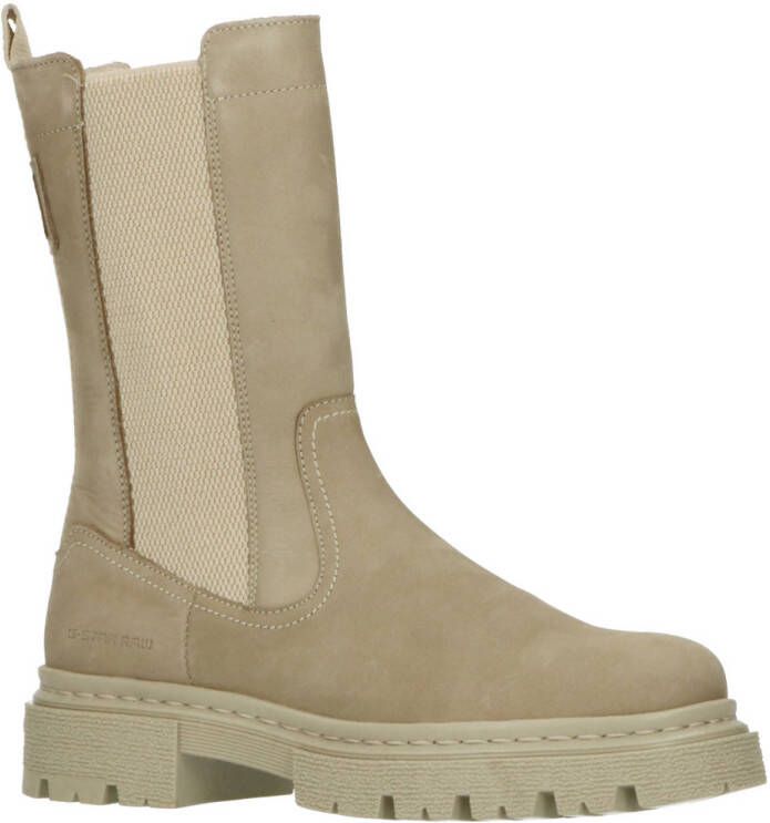 G-Star RAW Kafey High nubuck laarzen taupe