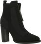 G-Star Gebreide enkellaars met blokhak en ritssluiting Black Dames - Thumbnail 1