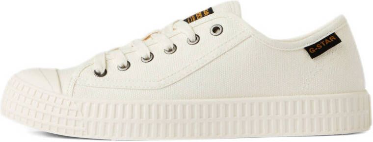 G-Star Lage Sneaker Geïnspireerd door Sportschoenen uit de Jaren 30 White Dames