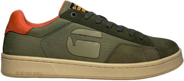 G-Star Stijlvolle zomer sneaker in groen en oranje Multicolor Heren