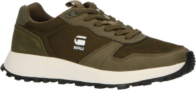 G-Star RAW Theq Run Msh M sneakers olijfgroen