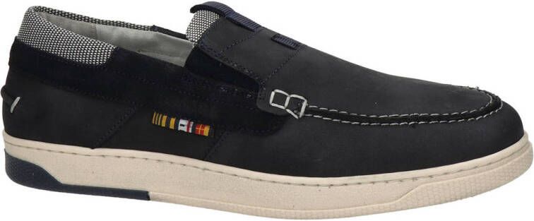 Gaastra Gemini LF nub M nubuck loafers donkerblauw