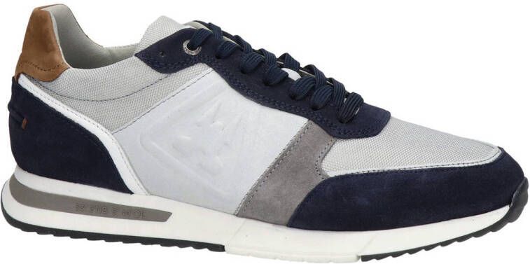 Gaastra leren sneakers zwart grijs