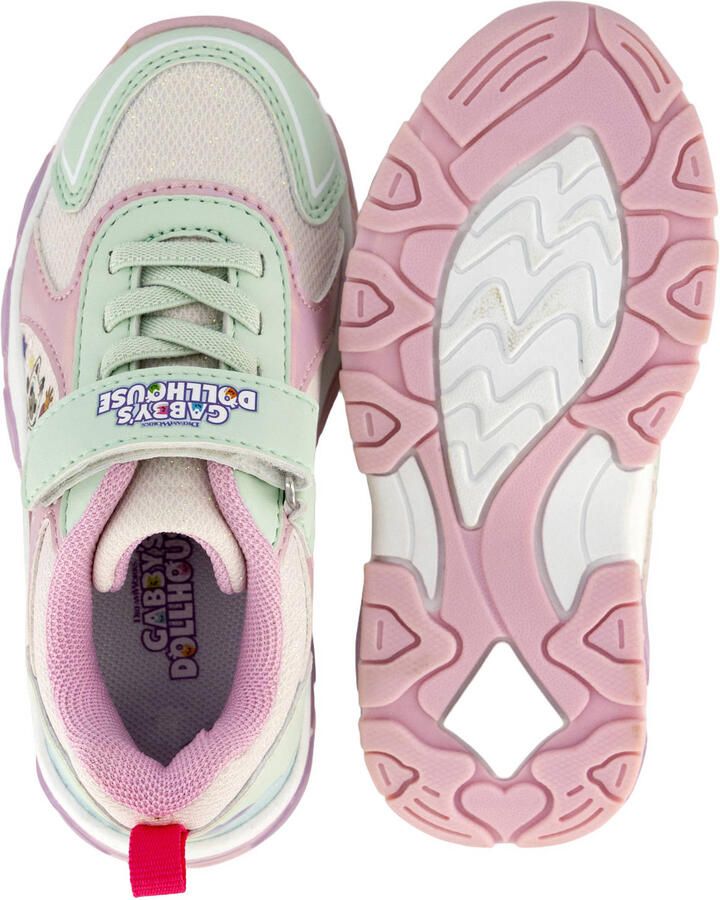 Gabby's Dollhouse sneakers lichtroze lichtgroen - Foto 2