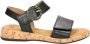 Gabor Comfort leren sandalen zwart - Thumbnail 1