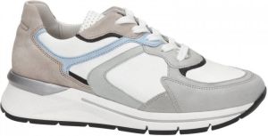 Gabor comfort leren sneakers wit beige