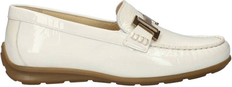 Gabor Comfort Optifit lakleren mocassins ecru