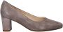 Gabor Comfort suède pumps taupe - Thumbnail 1