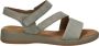 Gabor Comfort suède sandalen lichtgroen - Thumbnail 1