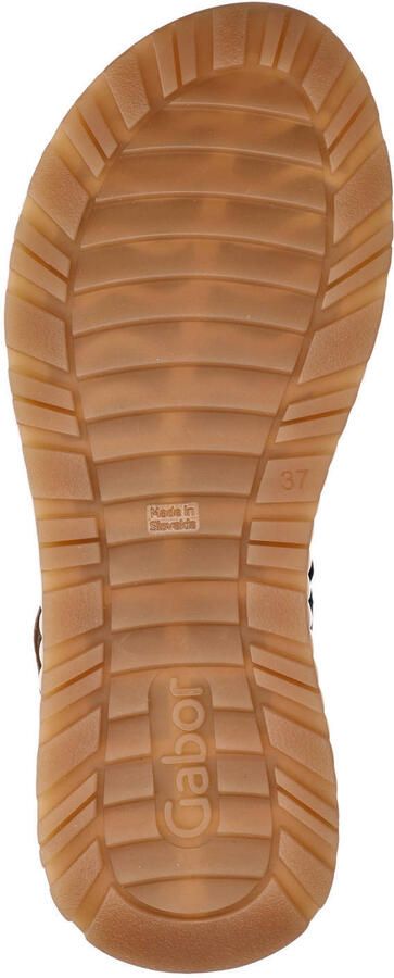 Gabor Best Fitting leren sandalen beige panter - Foto 2