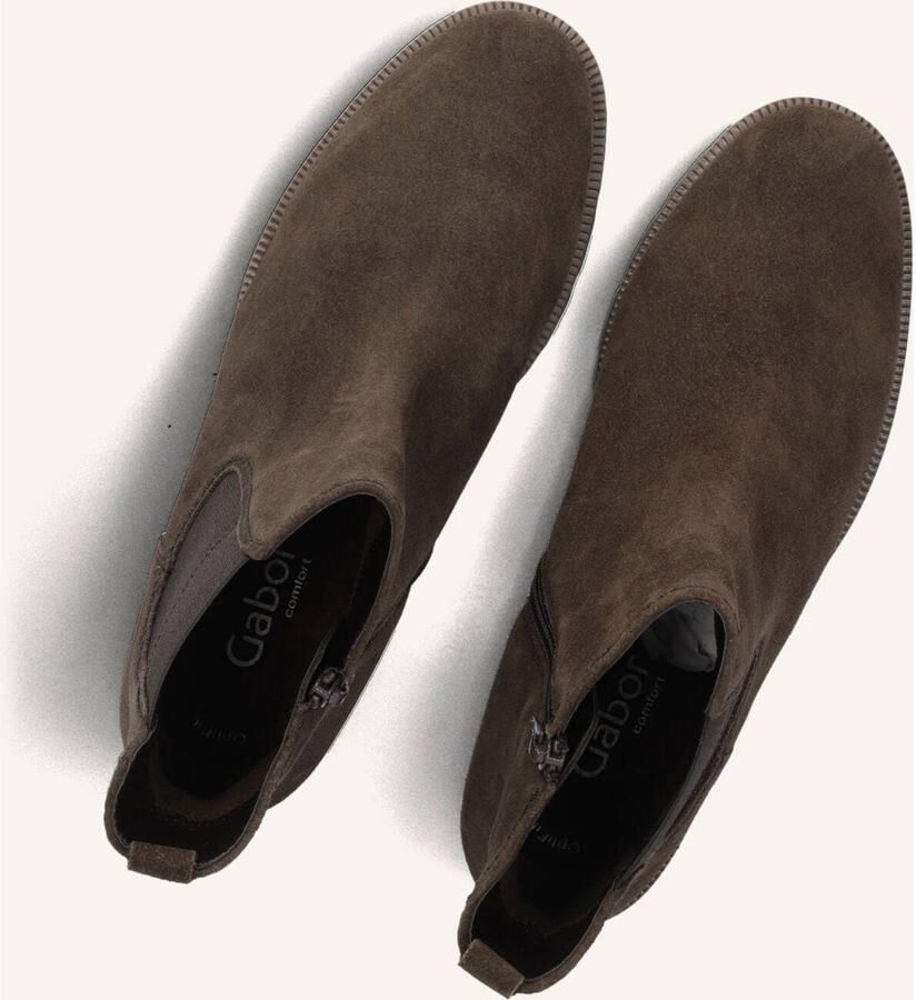 GABOR Chelsea Boots Dames 051 Suède Bruin - Foto 3