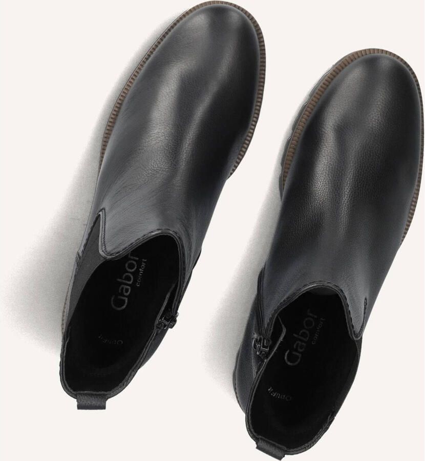 GABOR Chelsea Boots Dames 051 38 5 Leer Zwart - Foto 3
