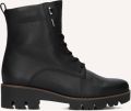 GABOR Veterboots Dames 055 Leer Zwart - Zwart