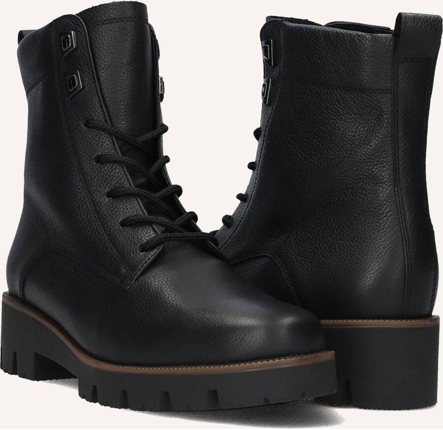 GABOR Veterboots Dames 055 Leer Zwart - Foto 3