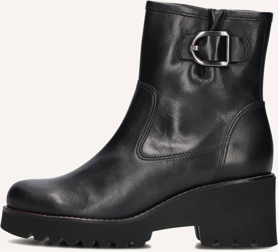 GABOR Enkelboots Dames 622.2 37 5 Leer Zwart - Foto 4