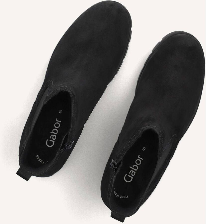GABOR Chelsea Boots Dames 710 Suède Zwart - Foto 6