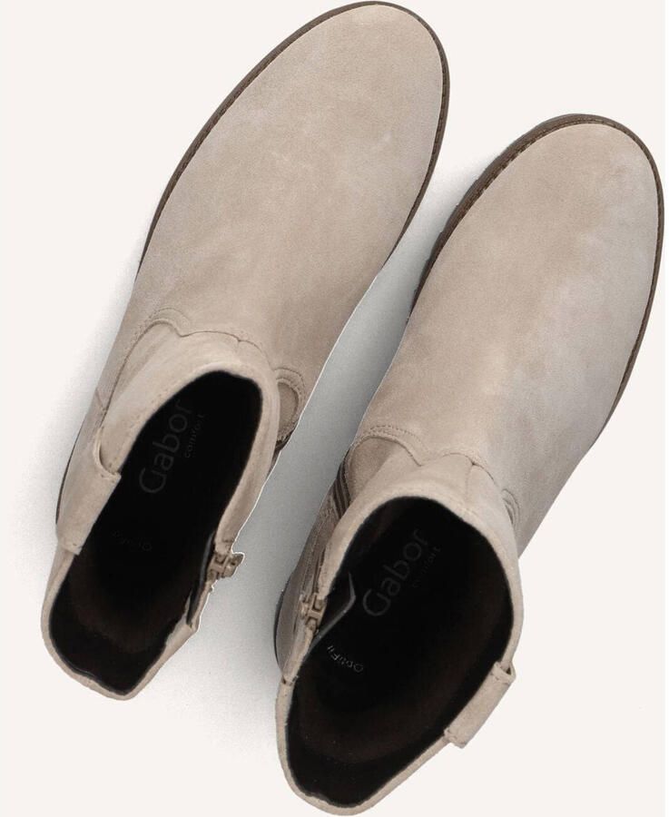 GABOR Enkelboots Dames 723.2 Suède Beige - Foto 3
