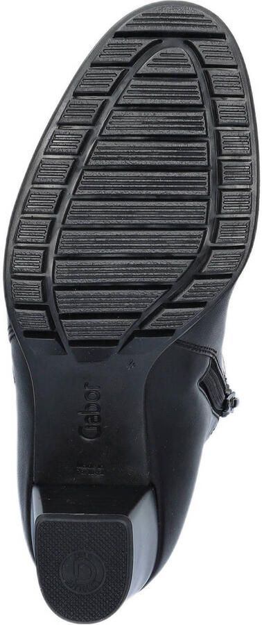 Gabor Comfort leren enkellaarzen zwart - Foto 4