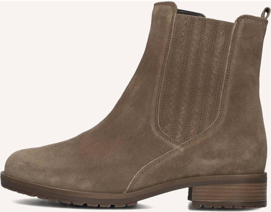 GABOR Enkellaarsjes Dames 022 Maat: 43 Materiaal: Suède Kleur: Beige - Foto 2