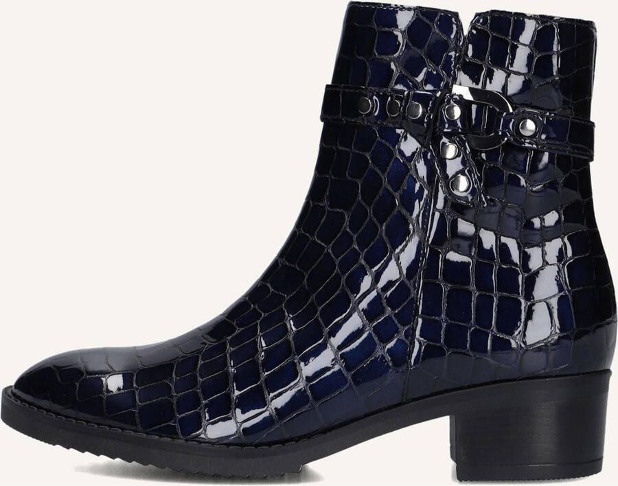 GABOR Enkellaarsjes Dames 512 37 5 Lakleer Blauw - Foto 2