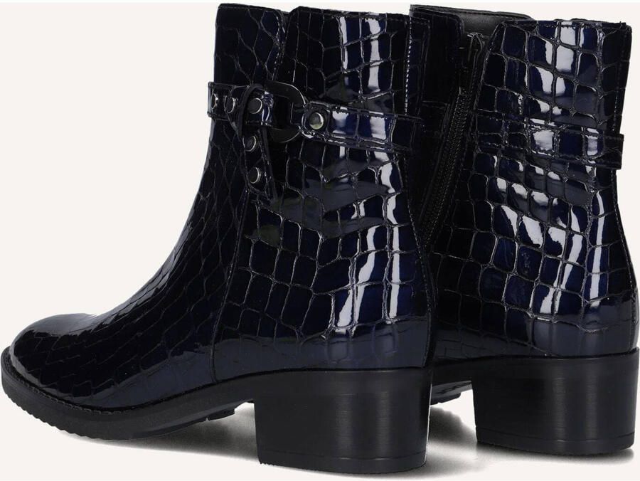 GABOR Enkellaarsjes Dames 512 37 5 Lakleer Blauw - Foto 3
