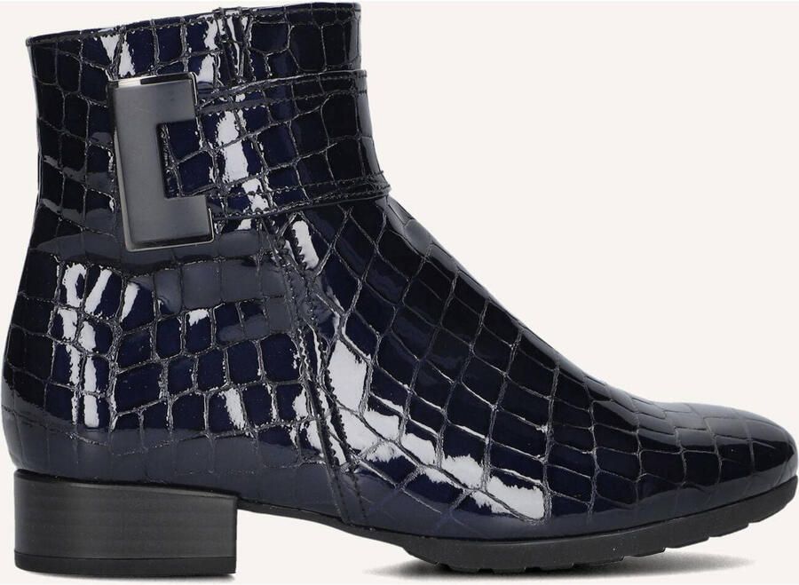 GABOR Enkellaarsjes Dames 712 42 5 Lakleer Blauw - Foto 2