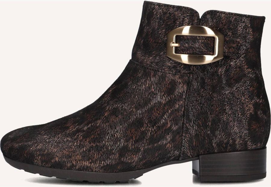 Gabor 714.1 Enkellaarsjes Enkelboots met rits Dames Bruin - Foto 2